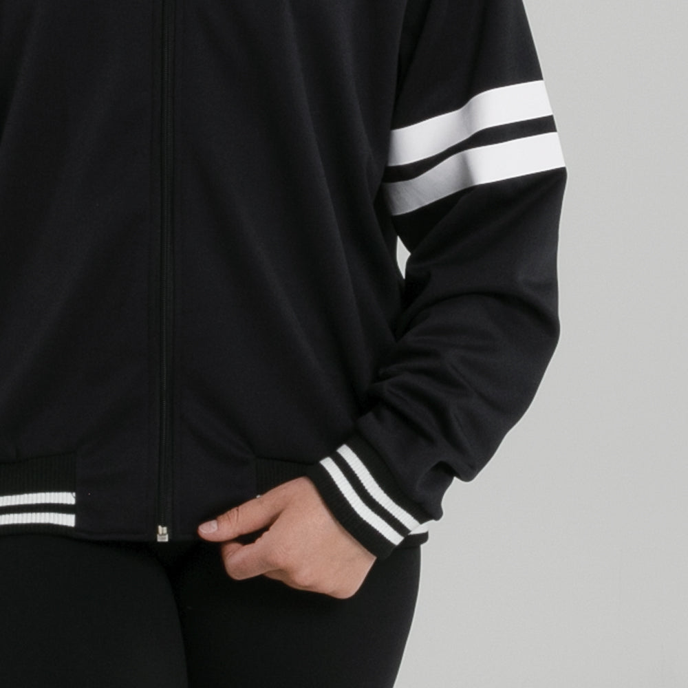 Bomber Track Jacket - MU6005-The Teehive