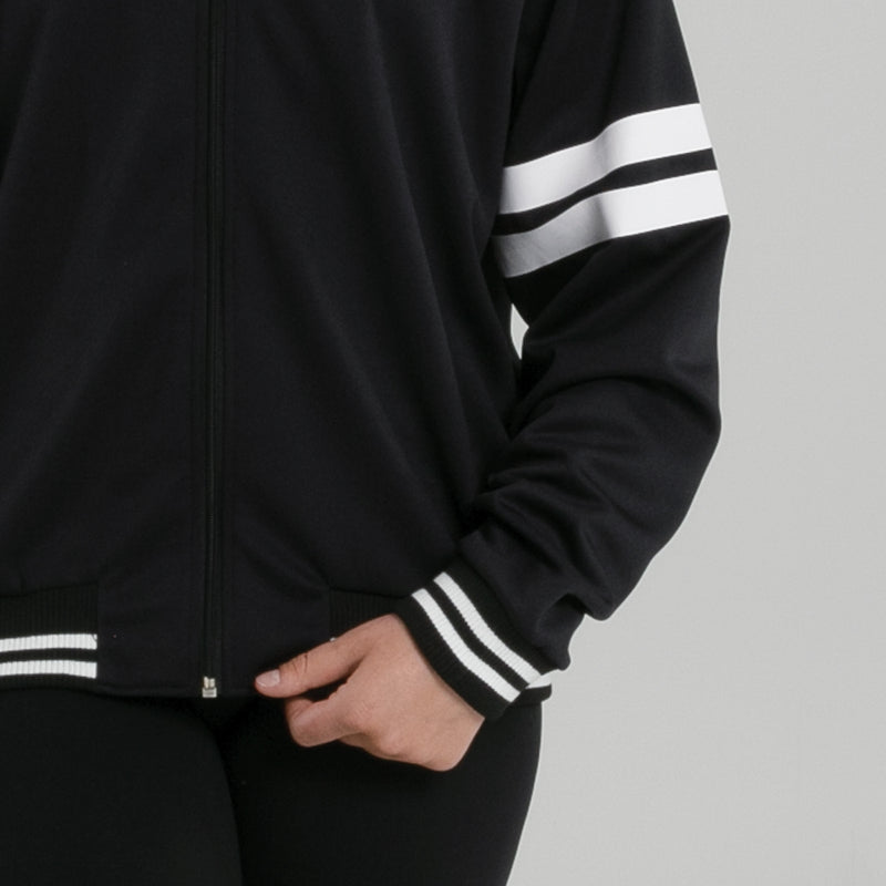 Bomber Track Jacket - MU6005-The Teehive