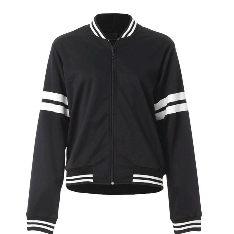 Bomber Track Jacket - MU6005-The Teehive