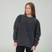Corded Crewneck Pullover - TH2219