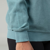 Corded Crewneck Pullover - TH2219