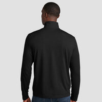 Sport-Tek ® PosiCharge ® Tri-Blend Wicking 1/4-Zip Pullover - ST407 (Trapshooting)-The Teehive