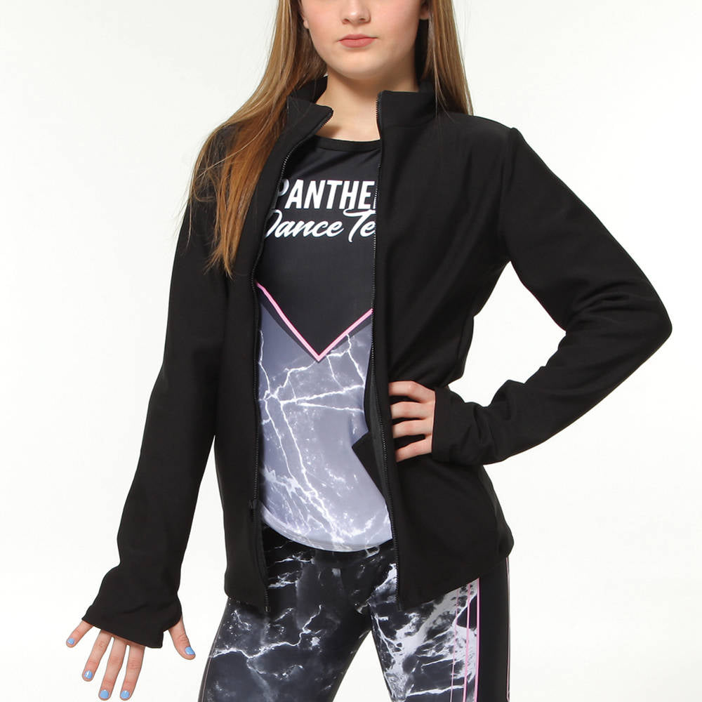 Black Warm Up Jacket Size Kit