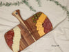 Personalized Acacia cutting board with handle 15"x11.4"x0.8" - MY3-5057-The Teehive