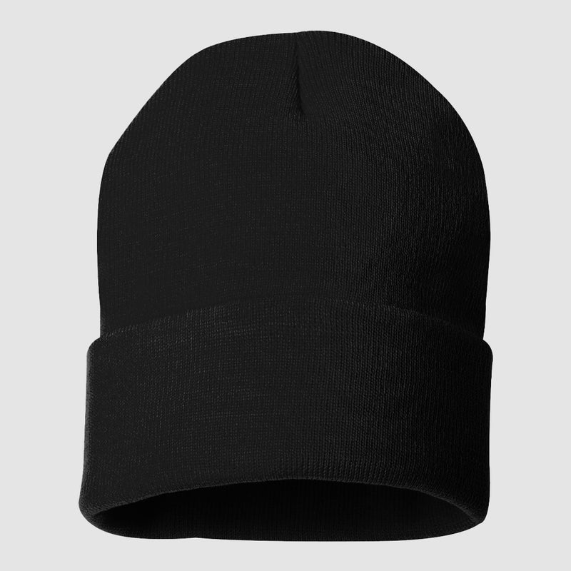 Sportsman - Solid 12" Cuffed Beanie - SP12-The Teehive