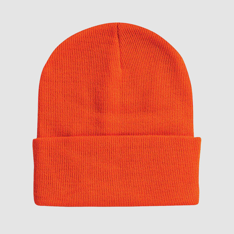 Sportsman - Solid 12" Cuffed Beanie - SP12-The Teehive