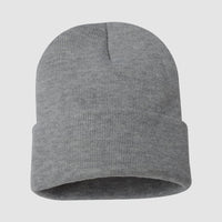 Sportsman - Solid 12" Cuffed Beanie - SP12-The Teehive