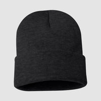 Sportsman - Solid 12" Cuffed Beanie - SP12-The Teehive