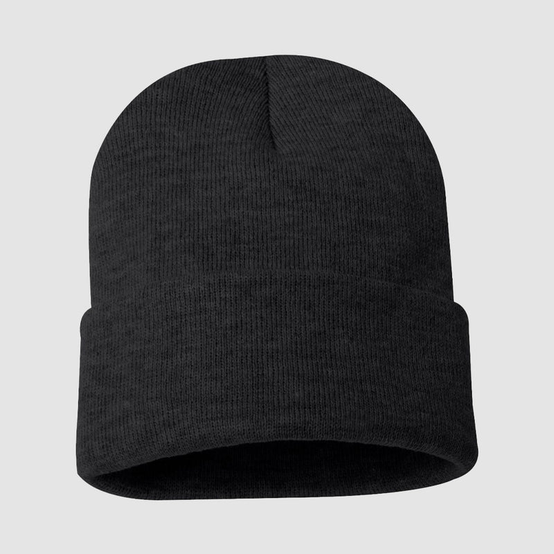 Sportsman - Solid 12" Cuffed Beanie - SP12-The Teehive