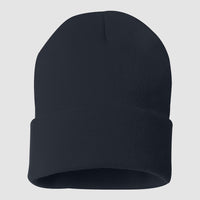 Sportsman - Solid 12" Cuffed Beanie - SP12-The Teehive