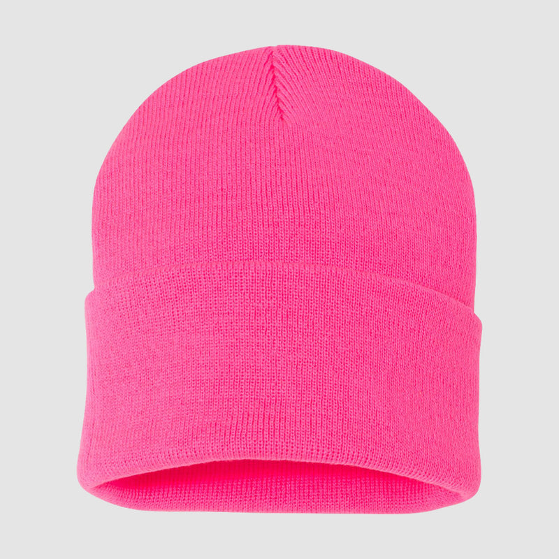 Sportsman - Solid 12" Cuffed Beanie - SP12-The Teehive