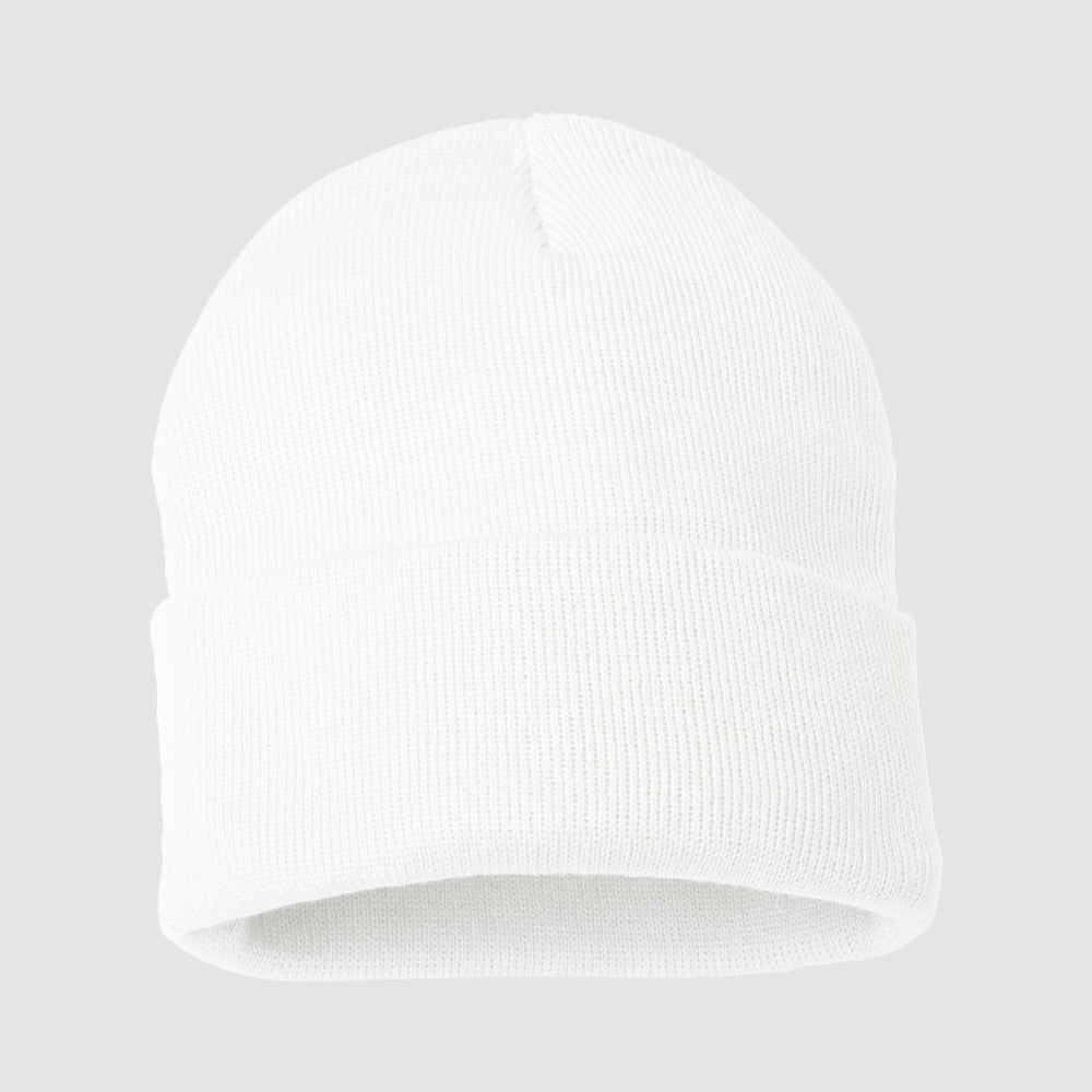 Sportsman - Solid 12" Cuffed Beanie - SP12-The Teehive