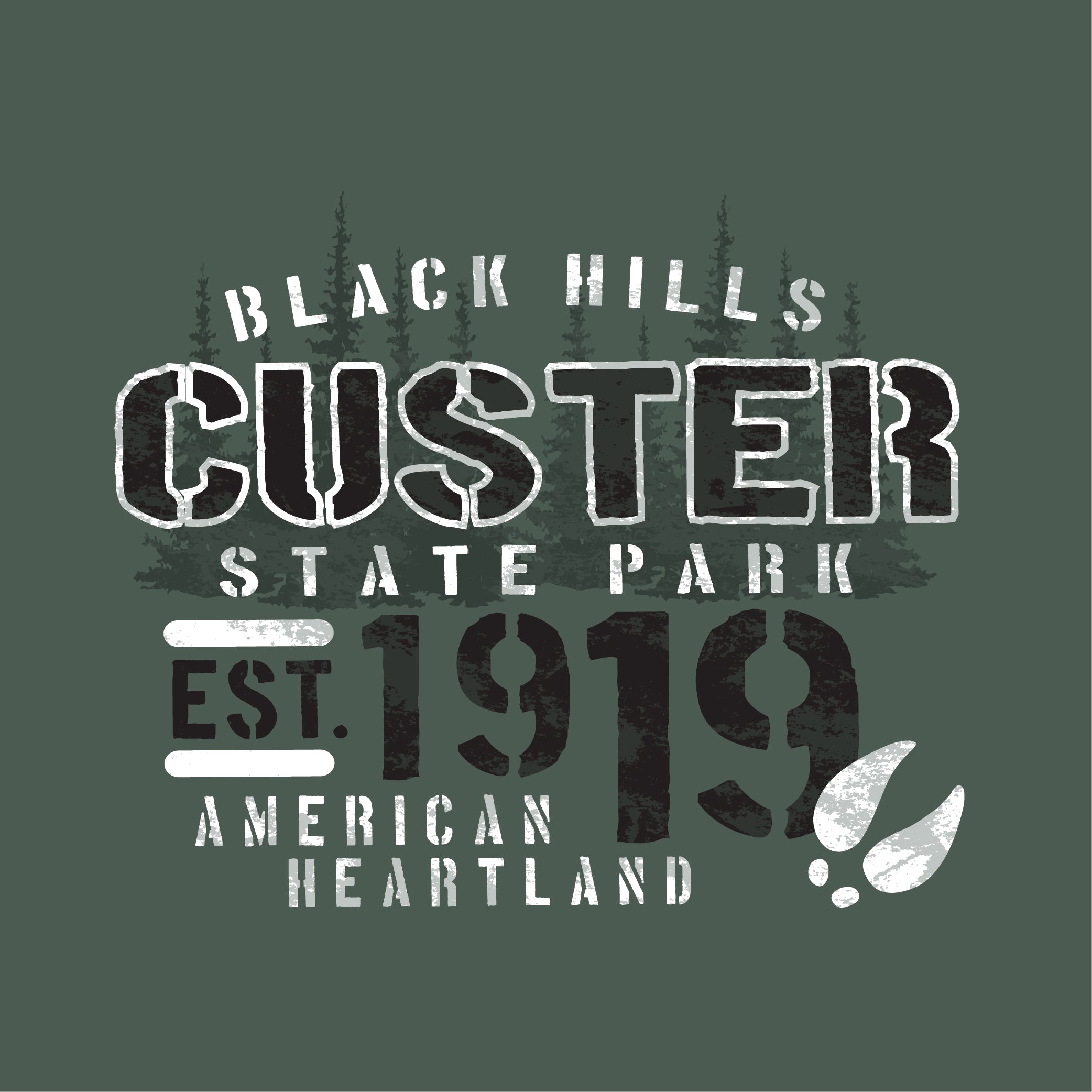 Screen Print 2 Color-SP1915-The Teehive