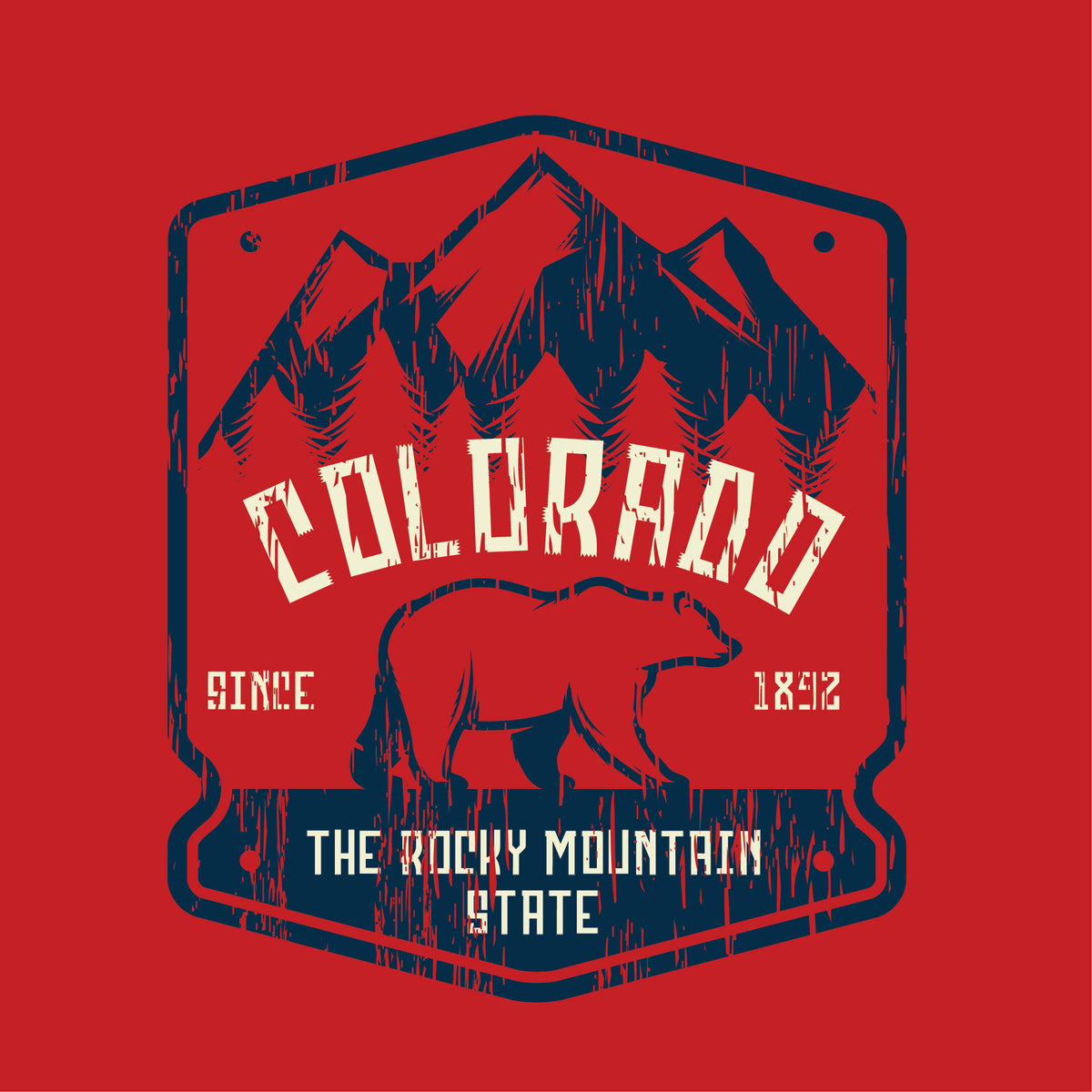 Screen Print 2 Color-SP2057-The Teehive