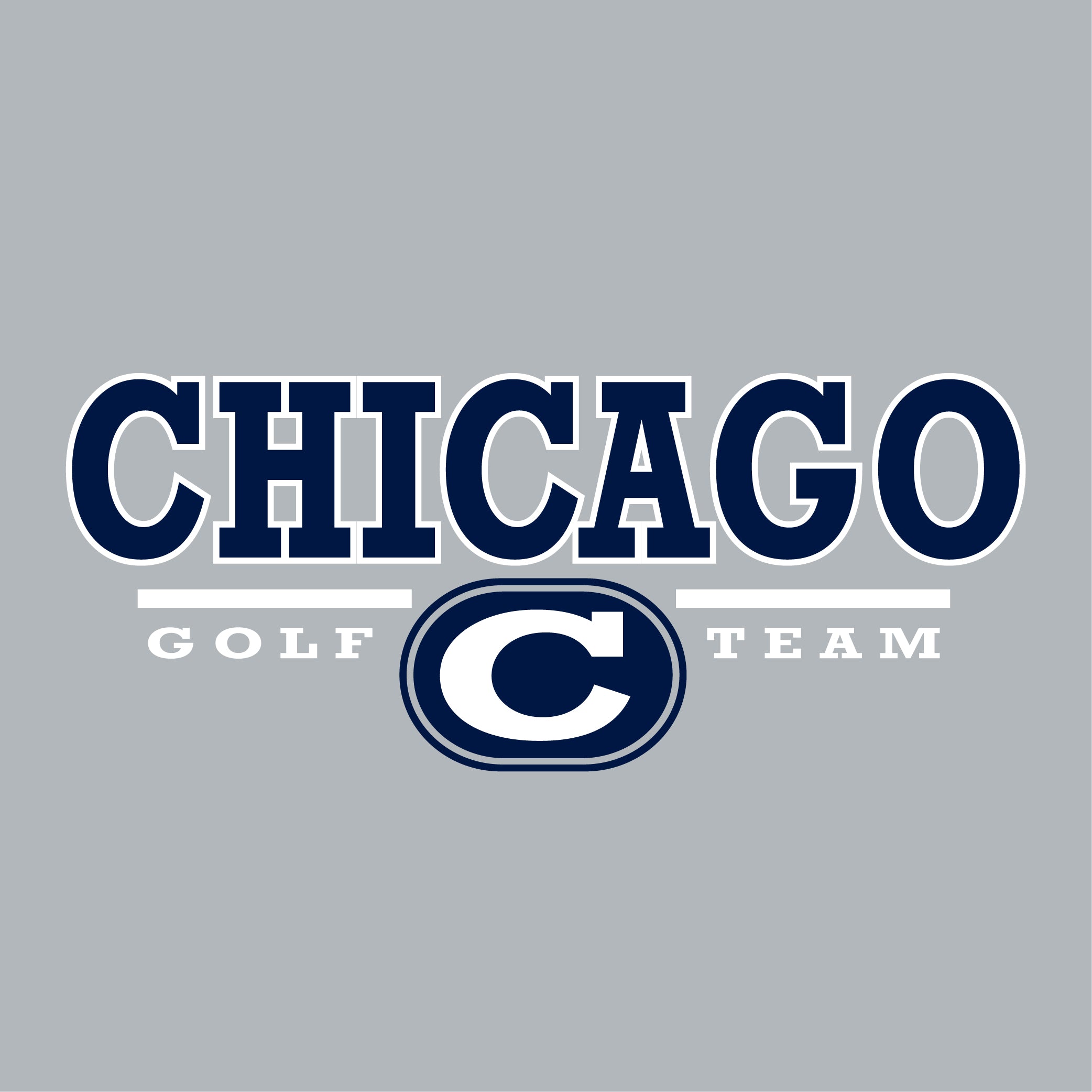 Professional Golf Team Design with Classic Slab Serif (Screen Print 2 Color-SP4149)