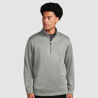 Sport-Tek ® PosiCharge ® Sport-Wick ® Heather Fleece 1/4-Zip Pullover - ST263-The Teehive