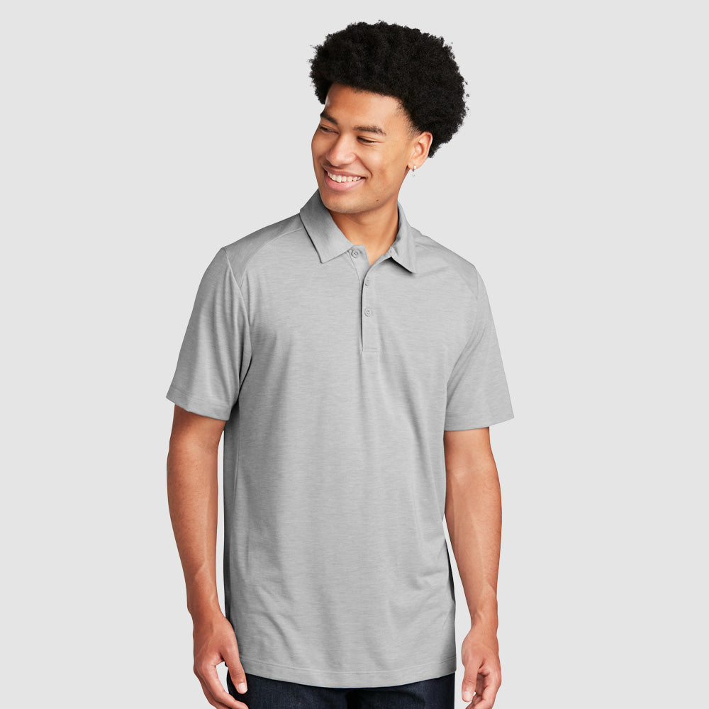 Sport-Tek ® PosiCharge ® Tri-Blend Wicking Polo - ST405-The Teehive