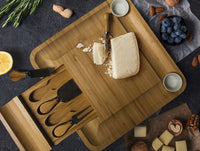 Accessories - Personalized Bamboo Charcuterie Board L13"xW13" - MY3-5052