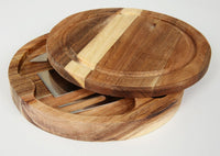 Accessories - Personalized Bamboo Circular Charcuterie Board 7.5" - MY3-5055