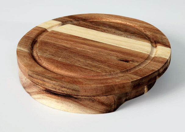 Accessories - Personalized Bamboo Circular Charcuterie Board 7.5" - MY3-5055