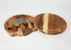 Accessories - Personalized Bamboo Circular Charcuterie Board 7.5" - MY3-5055