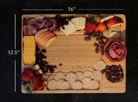Accessories - Personalized Bamboo Charcuterie Board 16"x12.5" - MY3-5054