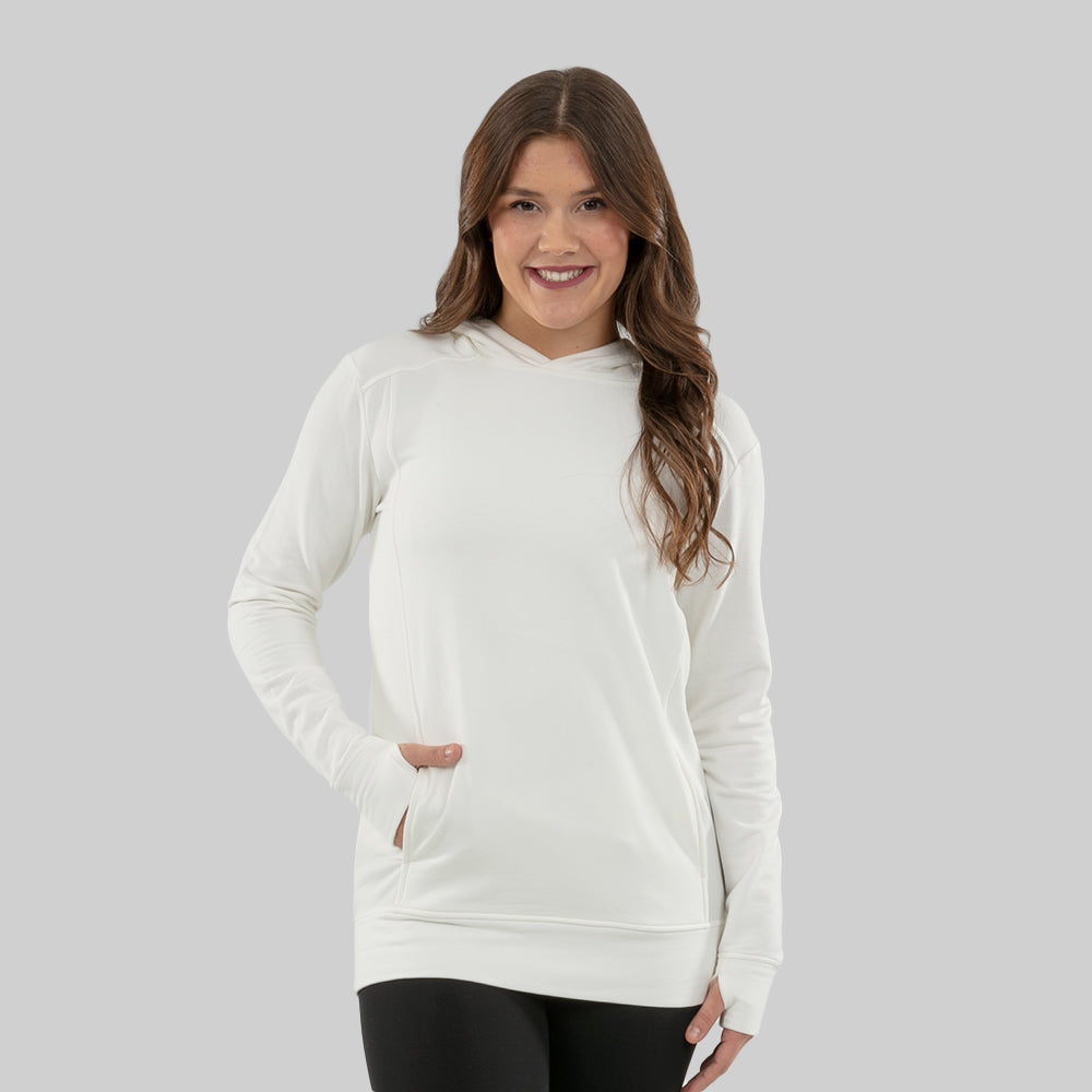 Womens Crossover Funnel Neck Pullover - TH2210 (Trapshooting)-The Teehive