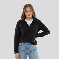 Skyeknit Funnel Half Zip Scuba Pullover - TH2235