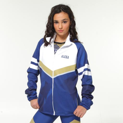 MOVE U Spartans Custom Dance Team Warm Up Jacket - VP929M-The Teehive