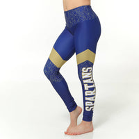 Pant - MOVE U Spartan Custom Mid-Rise Dance Team Leggings - VP934M