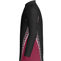 PATTERNED - MEN'S 1/4 ZIP LS  - PR108