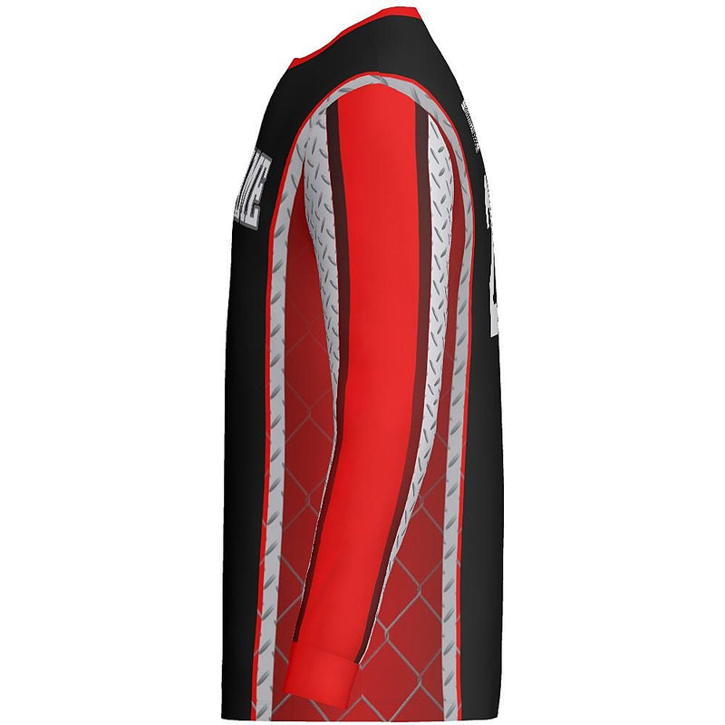 STEEL J537 Mens Long Sleeve Jersey-The Teehive