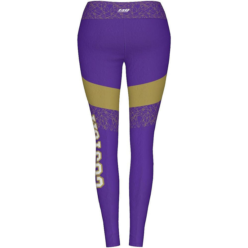 Pant - MOVE U Spartan Custom Mid-Rise Dance Team Leggings - VP934M