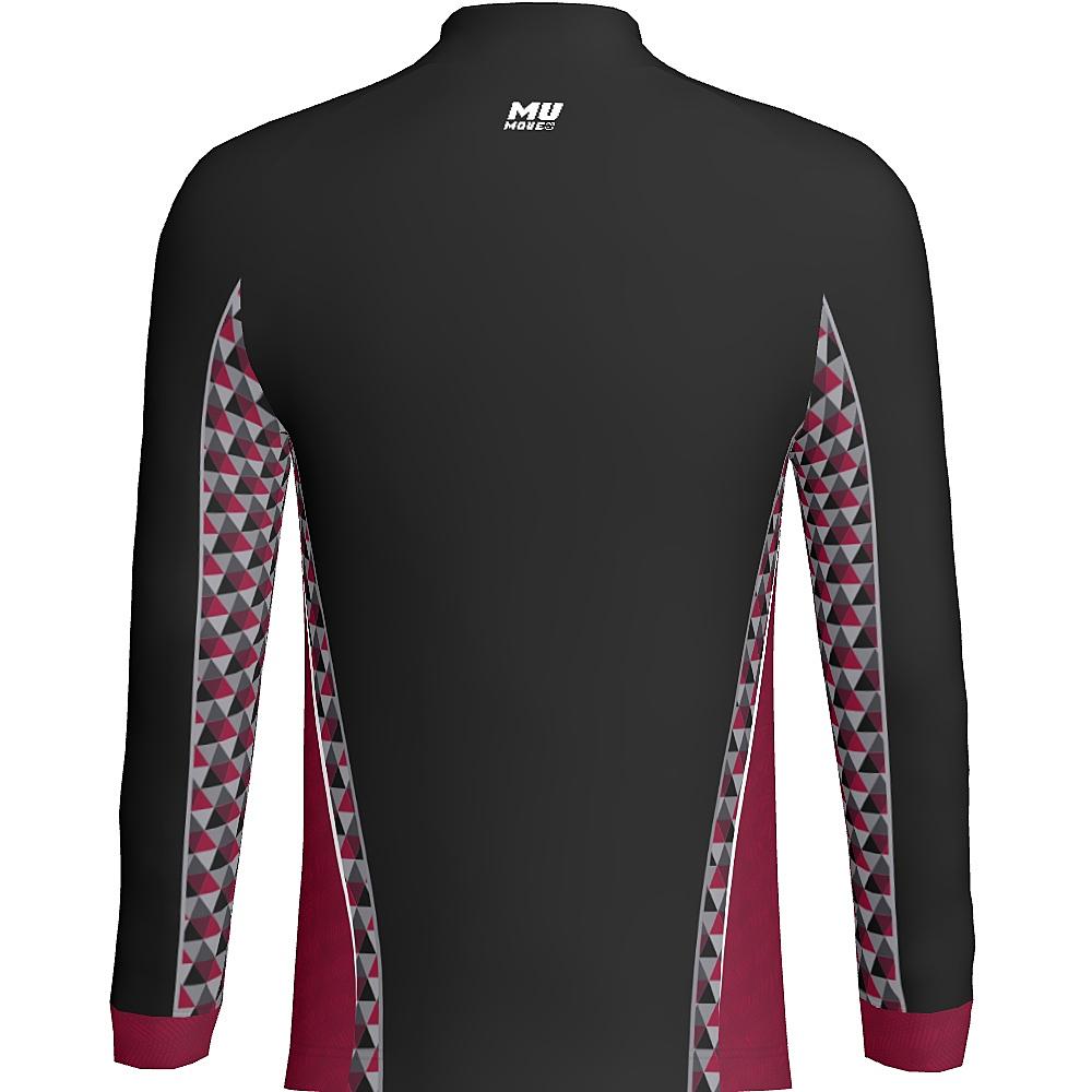 PATTERNED - MEN'S 1/4 ZIP LS  - PR108