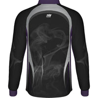 SMOKE - MEN'S FULL ZIP COLLAR JACKET  - J360