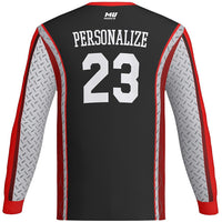 STEEL J537 Mens Long Sleeve Jersey-The Teehive