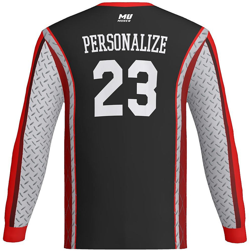 STEEL J537 Mens Long Sleeve Jersey-The Teehive