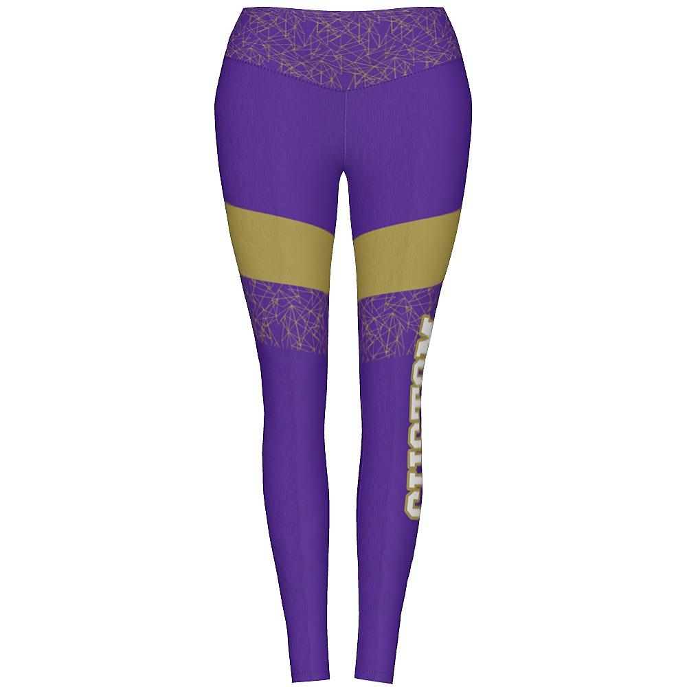Pant - MOVE U Spartan Custom Mid-Rise Dance Team Leggings - VP934M