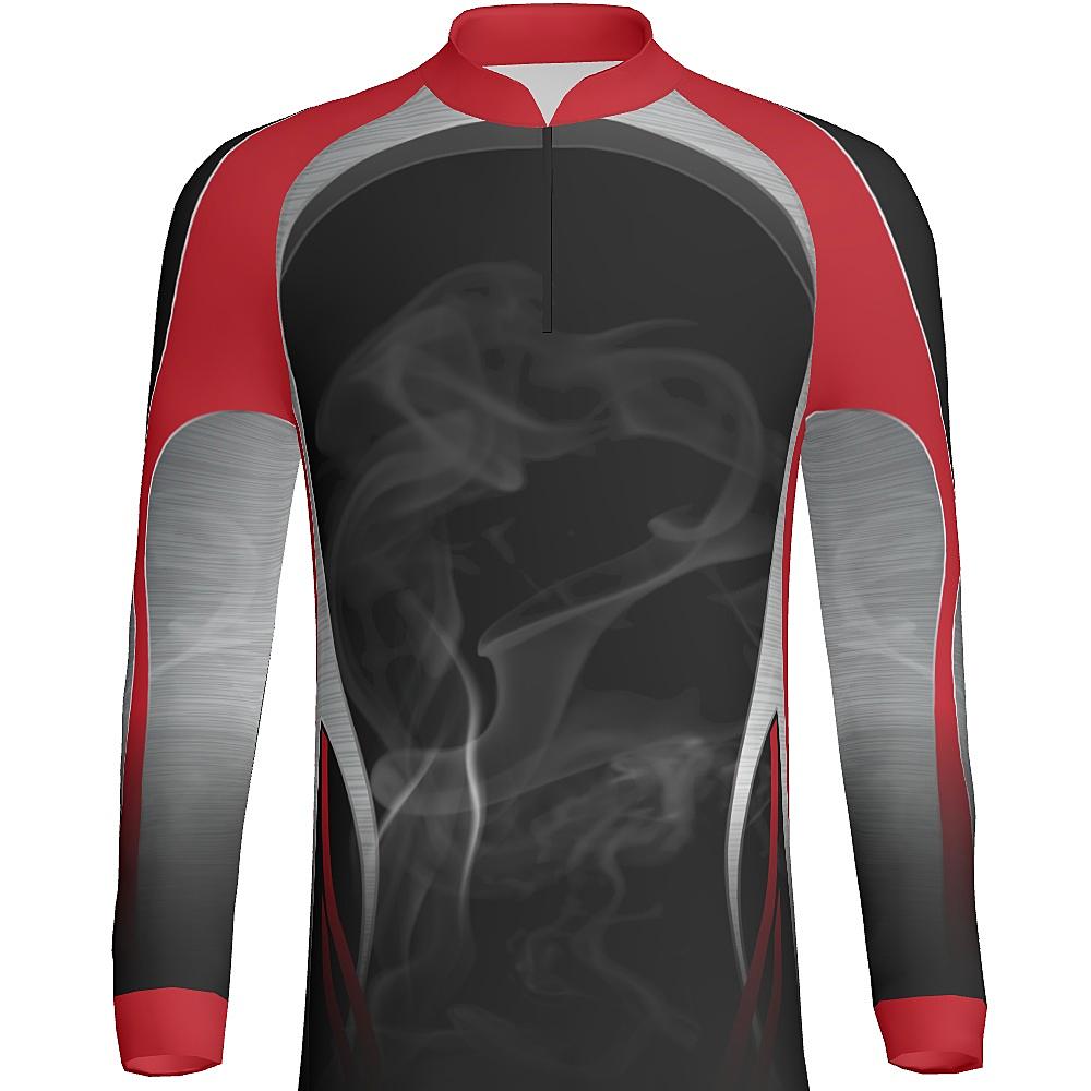 SMOKE - MEN'S 1/4 ZIP LS  - J519