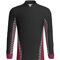 PATTERNED - MEN'S 1/4 ZIP LS  - PR108