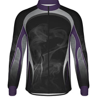 SMOKE - MEN'S FULL ZIP COLLAR JACKET  - J360