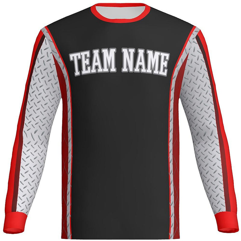 STEEL J537 Mens Long Sleeve Jersey-The Teehive