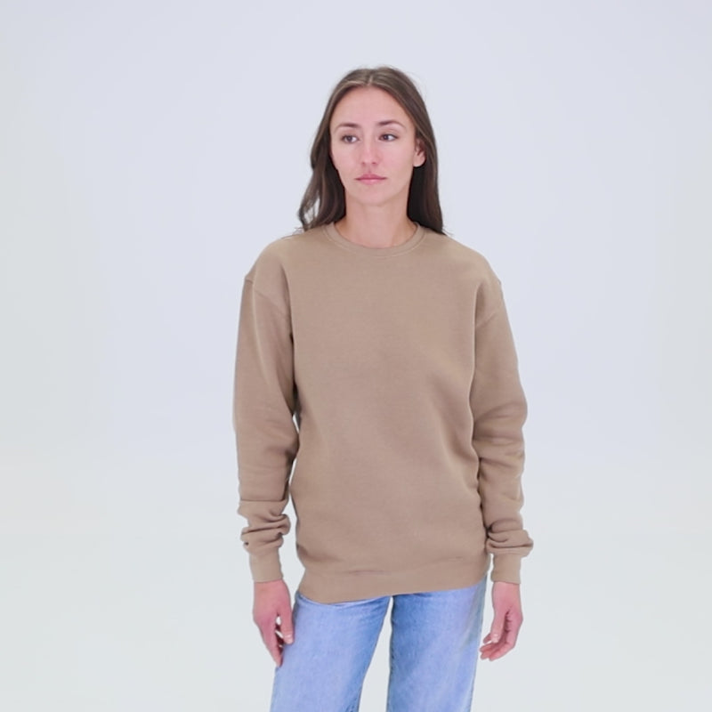 The Teehive® Unisex Premium Fleece Crew - TH2250